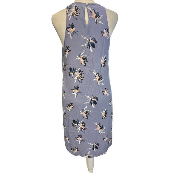 Amour Vert Silk Dress XS Floral Print Sleeveless Fit & Flare Eco-Friendly Women - Picture 2 of 4